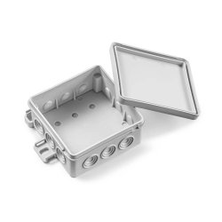 Puszka elektryczna natynkowa hermetyczna IP54 Simet NS5 75x75x40mm