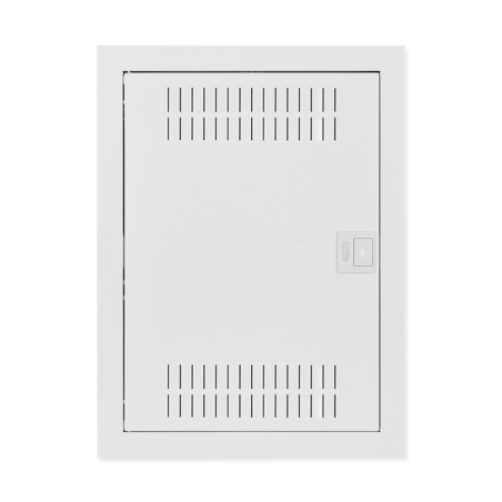 MSF RP ROZDZIELNIA PLASTIKOWA MULTIMEDIALNA PT 28M 2X 12M Z PŁYTĄ IP30 478X358X94 DRZWI METAL BIAŁY