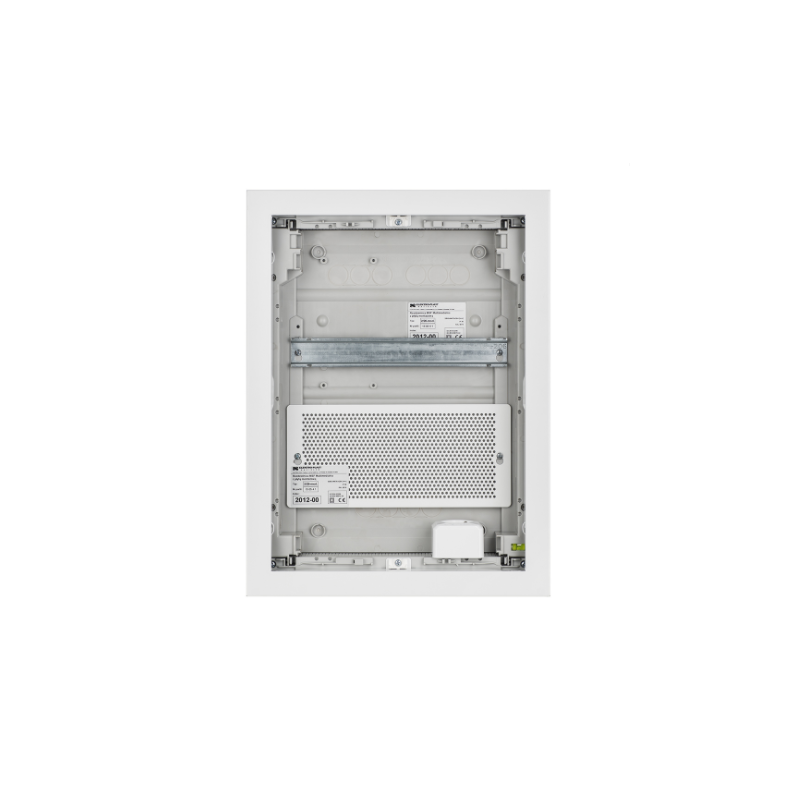 MSF RP ROZDZIELNIA PLASTIKOWA MULTIMEDIALNA PT 28M 2X 12M Z PŁYTĄ IP30 478X358X94 DRZWI METAL BIAŁY
