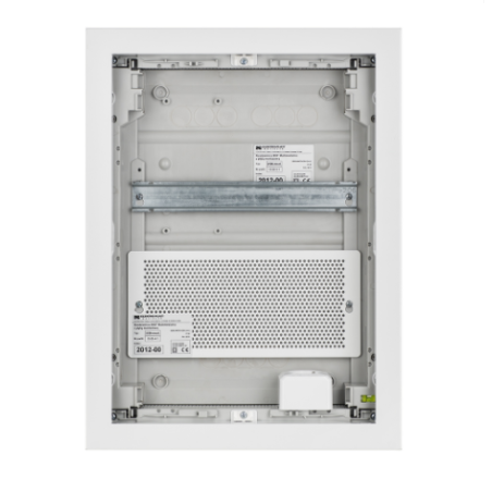 MSF RP ROZDZIELNIA PLASTIKOWA MULTIMEDIALNA PT 28M 2X 12M Z PŁYTĄ IP30 478X358X94 DRZWI METAL BIAŁY