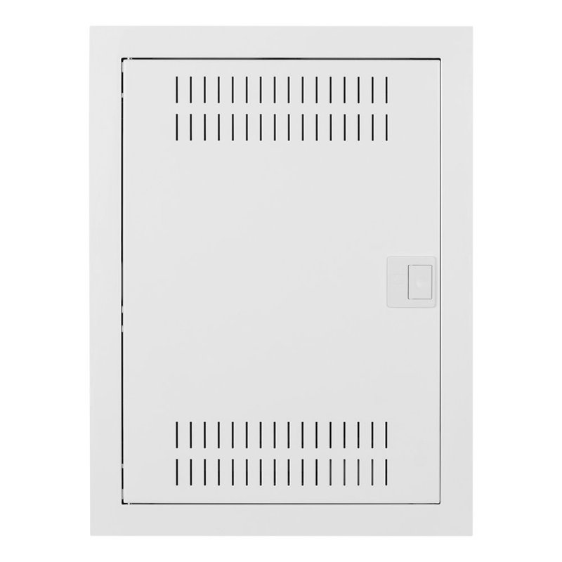MSF RP ROZDZIELNIA PLASTIKOWA MULTIMEDIALNA PT 28M 2X 12M Z PŁYTĄ IP30 478X358X94 DRZWI METAL BIAŁY