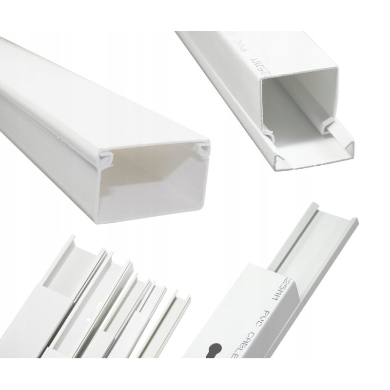 LISTWA KANAŁ PROFIL KABLOWY INSTALACYJNY PVC
