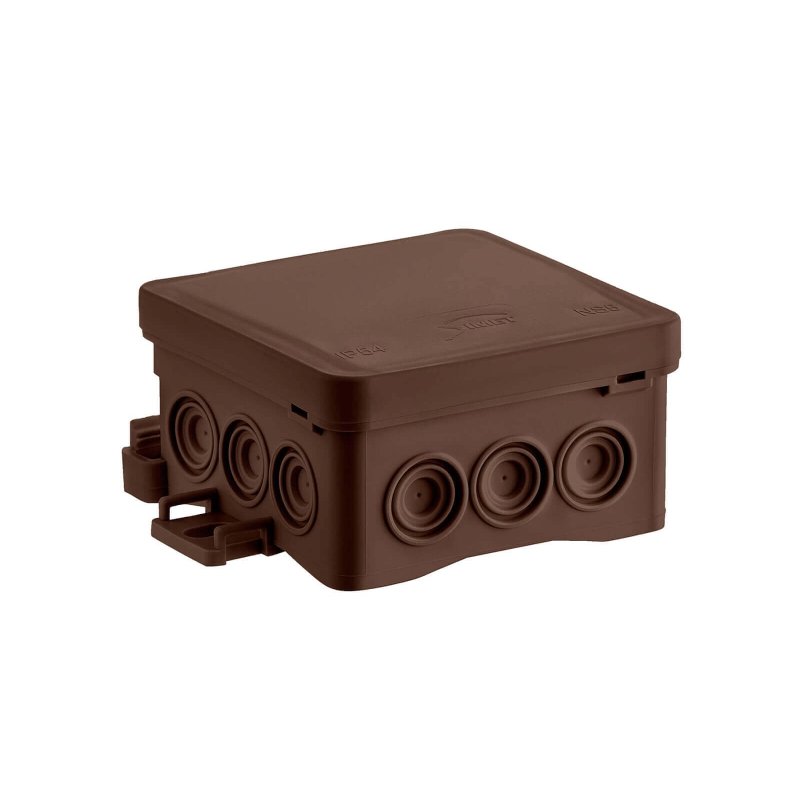 Puszka elektryczna natynkowa hermetyczna IP54 Simet NS5 75x75x40mm